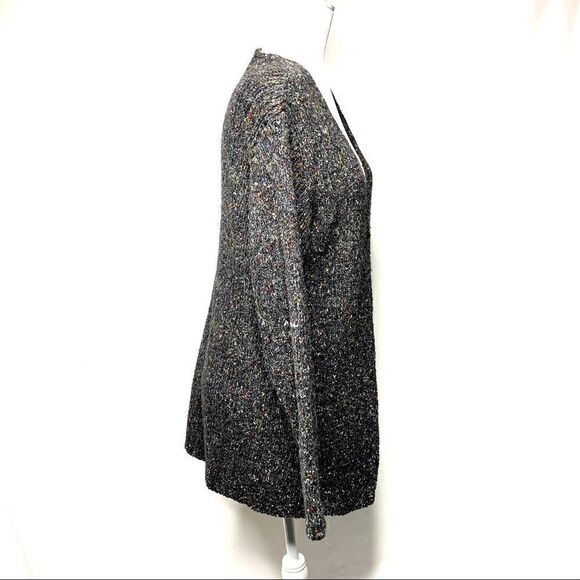 Maurice Sasson gray flecked cardigan size S - Picture 4 of 8